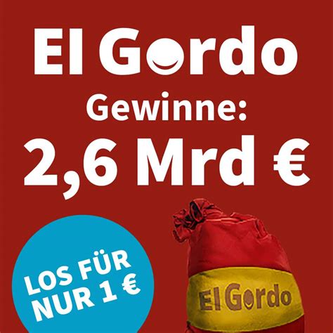 wann wird el gordo gezogen.
